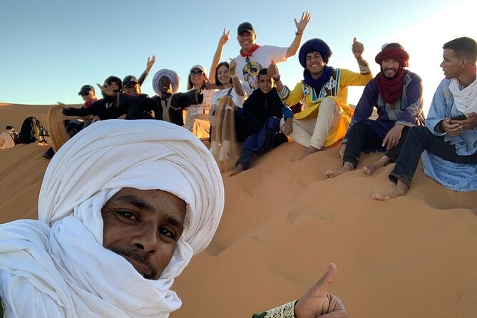 2 Day Desert Tour from Fez with Camel ride Overnight luxury Camp - Arriving in Merzouga and entering Erg Chebbi