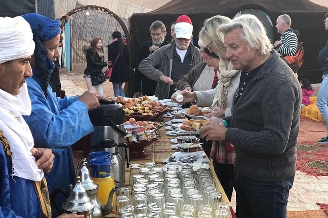 2-Day Zagora Tour from Marrakech Including the Atlas Mountains, Camel Trek and Desert Camp - Sunrise, breakfast, and the quick return