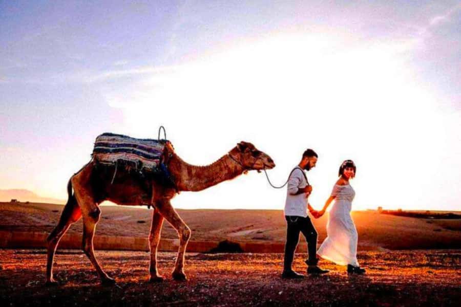 2 Days Desert Agafay and Atlas Mountains Trek From Marrakech - Leaving Marrakech for the Atlas Mountains