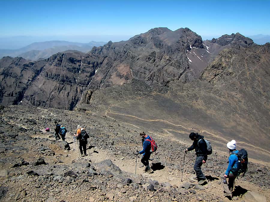 2 Days Mount Toubkal ascent trek via Ait Mizane Valley - The 5:30 am climb to 4,167 meters