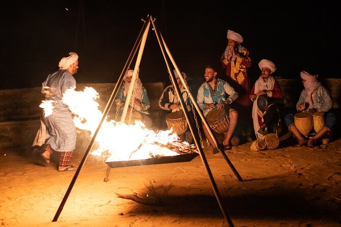 2 days Sahara tour with overnight in luxury desert camp - Reaching Merzouga and trading wheels for a camel