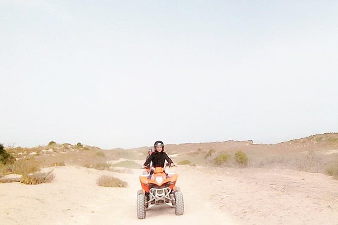 2h quad bike on the beach and in the dunes - Climbing the dunes near Essaouira
