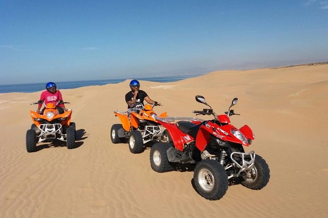 3 Activities in 1 day :Camel riding+ Jet ski+Quad biking - Quad biking through dunes and argan country