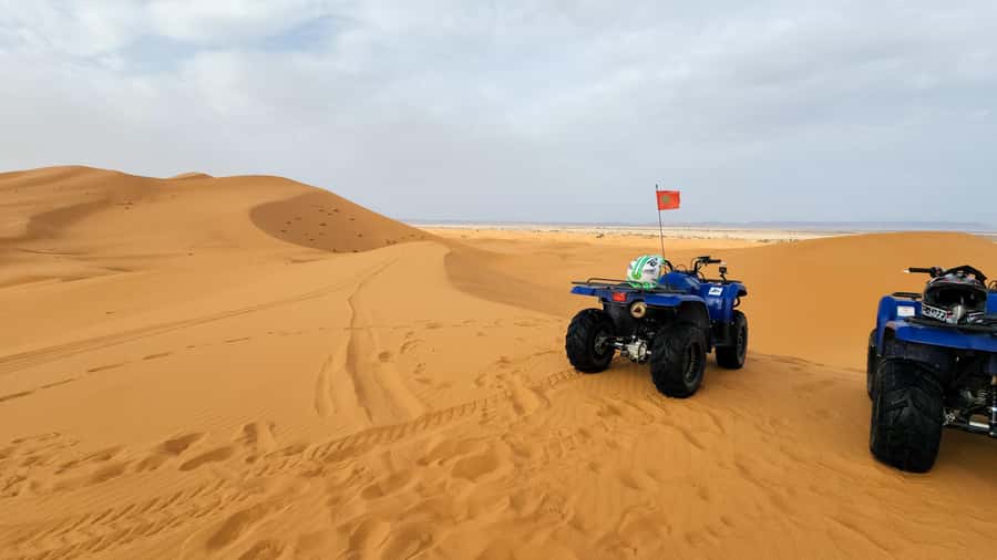 3-Day luxury Adventure: Marrakech to Merzouga incl.Quad/show - Day three: sunrise, quad bikes, and the long return