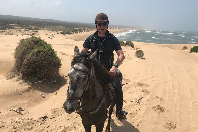 3 hours horse riding in Essaouira, beach, forest and dunes - Following Essaouira’s broad Atlantic beach