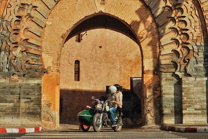 3h Private Sidecar Ride / Secrets of Marrakech - Why a sidecar is a smart way to see Marrakech