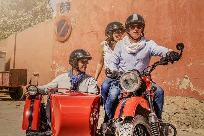 3h Private Sidecar Ride / Secrets of Marrakech - Through the Medina, where the ride feels most unusual
