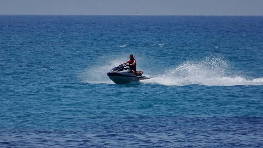 Agadir: 30-Minute Jet Ski Ride with Hotel Pickup & Drop-off - Learning the Sea Doo before you open the throttle