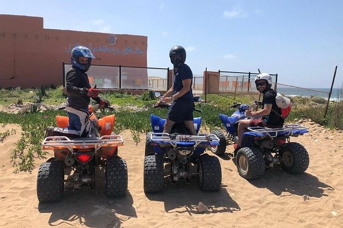 Agadir ATV Quad wild beach Sand dunes & forest with Snacks - Mint tea, cakes, and a traditional house