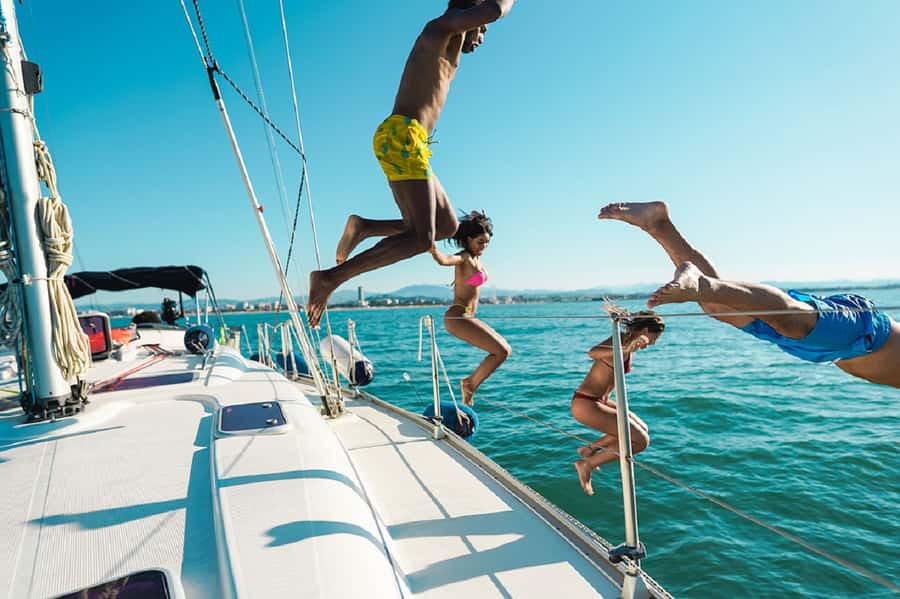 Agadir: Boat Trip with Fishing, Swimming, and BBQ Lunch - Fishing With Help From the Crew