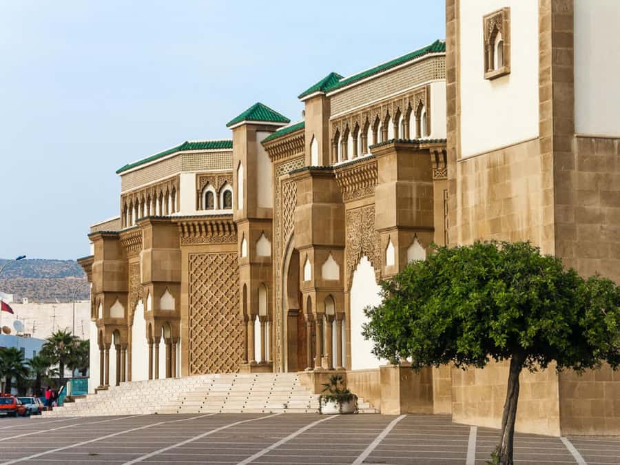Agadir City Tour & Crocodile Park Adventure & Entry Ticket - Mosque Mohammed 5, seen from outside