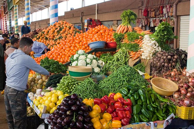 Agadir City Tours & Sightseeing with Souk elhad Market - Along the Corniche and beside the beach