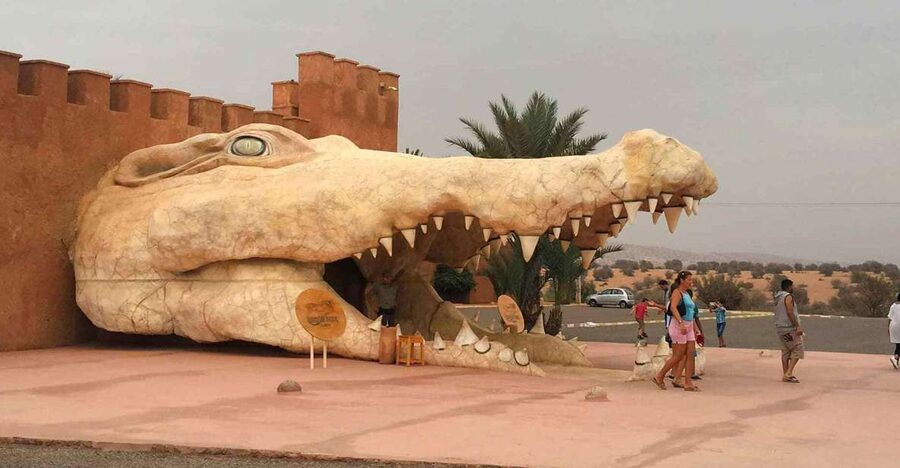 Agadir Crocoparc: Ticket and Transfer - The tropical area and its giant plants