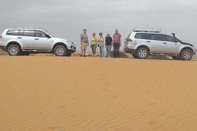 Agadir Desert Trip + berber villages - Sandy tracks toward Youssef Ben Tachfine Dam