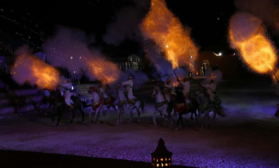 Agadir: Fantasia Berber Night Show and Dinner - How the $76 price compares with the evening