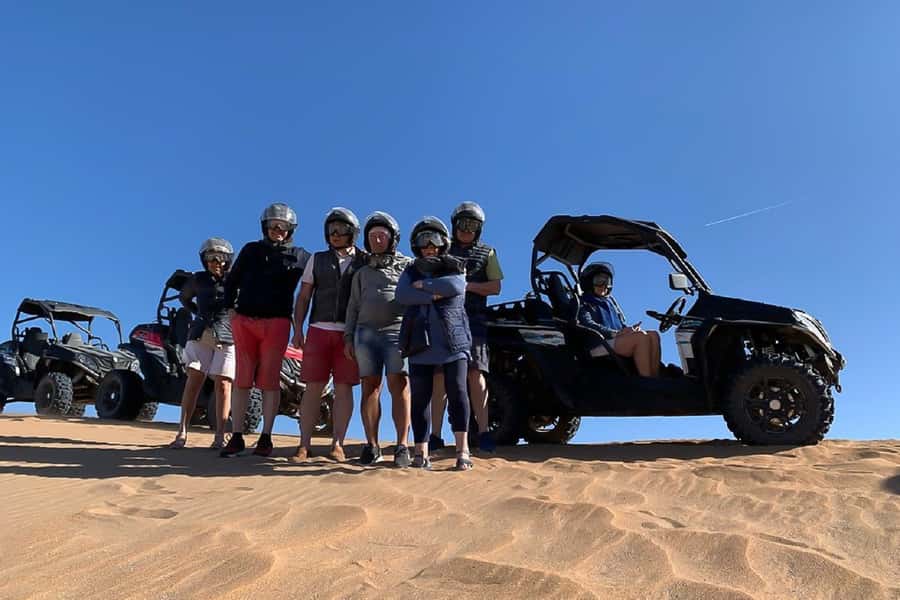 Agadir: Half-Day Desert Dunes Buggy Safari - The midway pause for mint tea and photographs