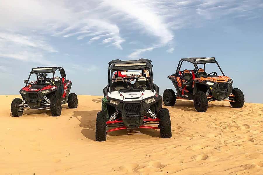 Agadir: Half-Day Desert Dunes Buggy Safari - Getting used to the buggy before the sand