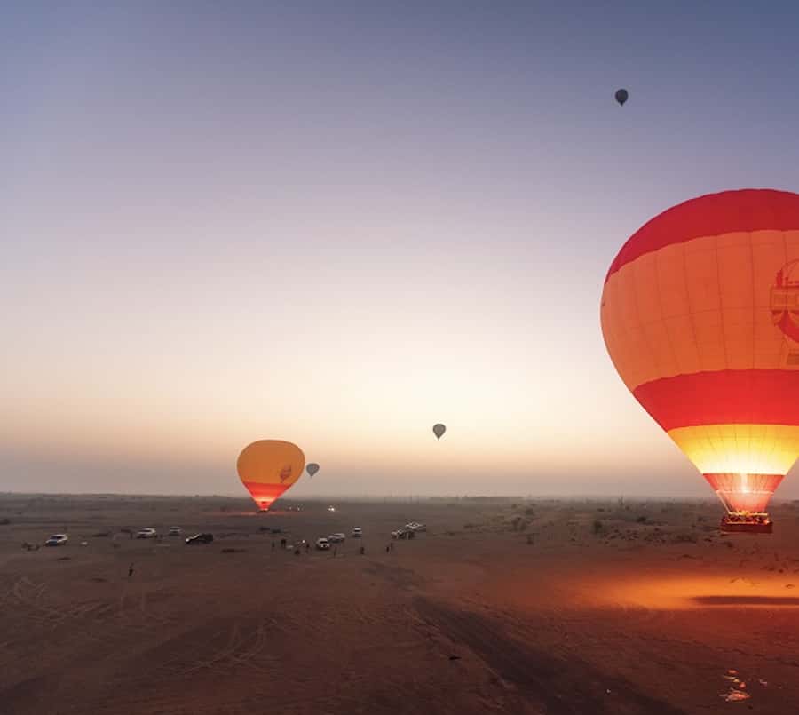 Agadir: Hot Air Balloon Flight with Breakfast - Mint tea, waiting time, and the early chill