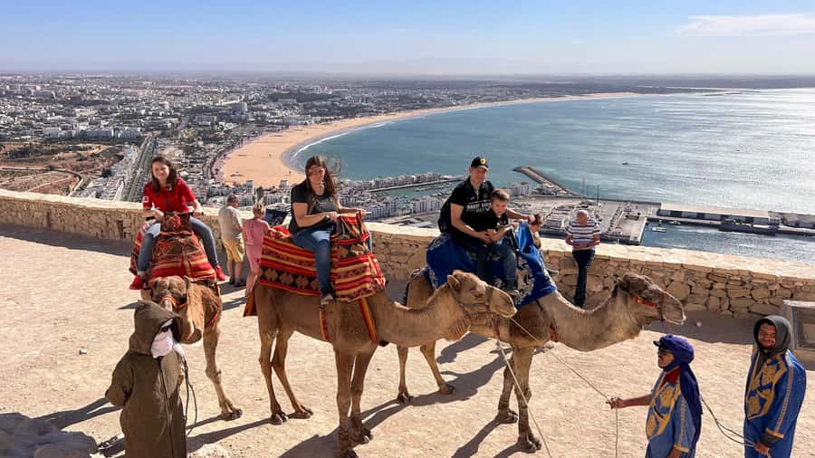 Agadir: Kasbah, Souk, and Marina City Tour with Hotel Pickup - Mohammed V Mosque offers a short cultural stop