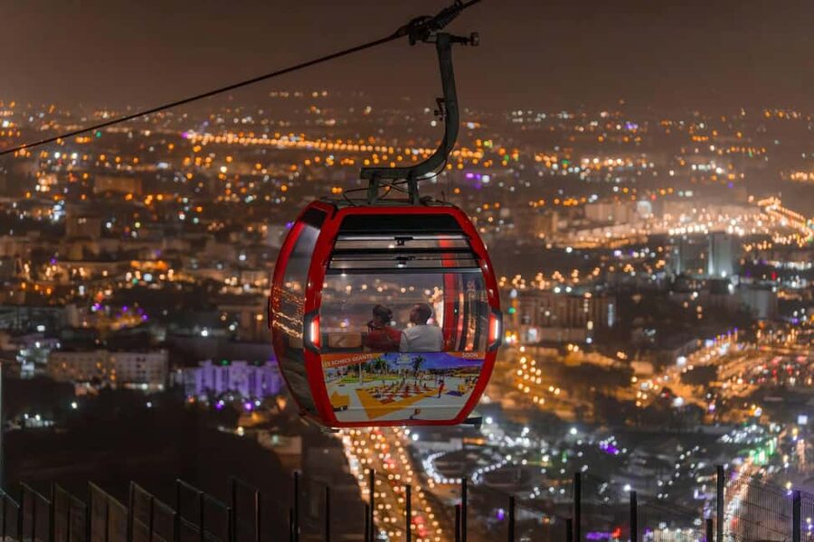Agadir: Night Cable Car Round-Trip Ticket - Key points to know before you ride