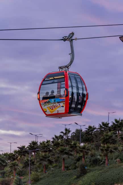 Agadir: Night Cable Car Round-Trip Ticket - Getting to Danialand near Pont Tildi
