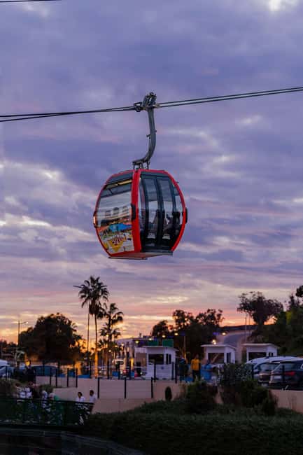 Agadir: Night Cable Car Round-Trip Ticket - Weather can decide how good the view is