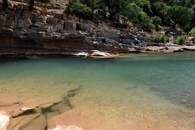 Agadir or Taghazout: Paradise Valley Atlas Mountain Swimming Trip - The walk into Paradise Valley