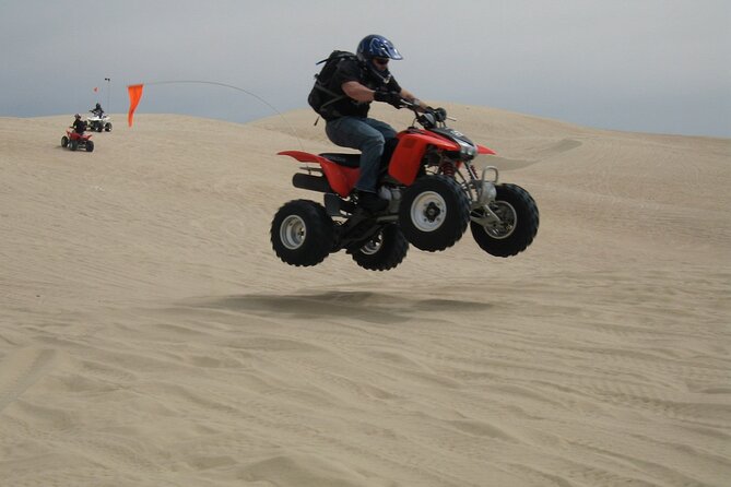Agadir Quad Biking - Leaving Agadir for the open sand