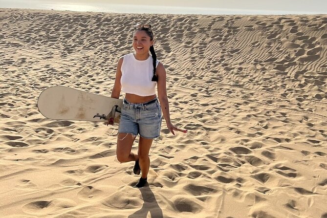 Agadir Quad Biking on the Beach & Sandboarding in the Desert - Who will enjoy this most