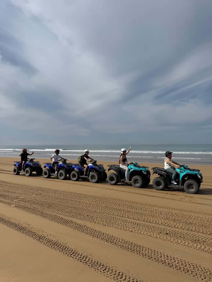 Agadir Quad Safari: Beach, Desert & Optional Sandboarding - Through the countryside, forest, and dunes