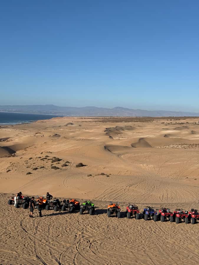 Agadir Quad Safari: Beach, Desert & Optional Sandboarding - Tea, biscuits, and a Berber village pause