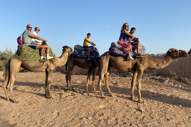 Agadir Sunset Camel Ride with Moroccan Barbecue & Hotel Transfers - Mohamed’s calm approach helps nervous riders