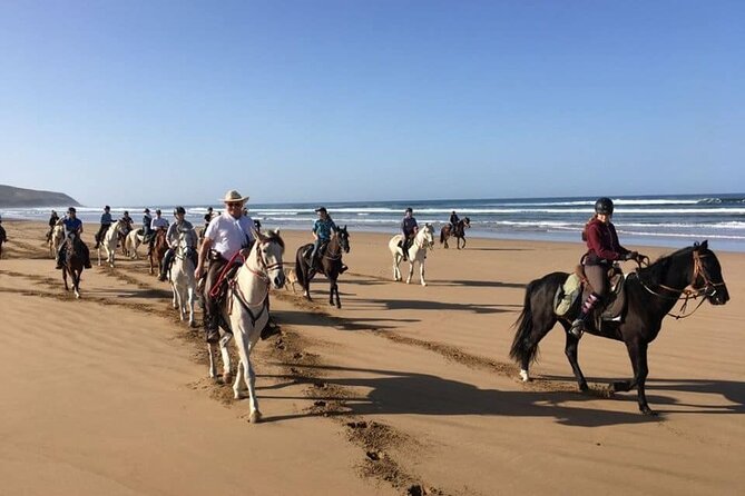 Agadir/Taghazout Horse Ride on the beach - What the two-hour schedule feels like