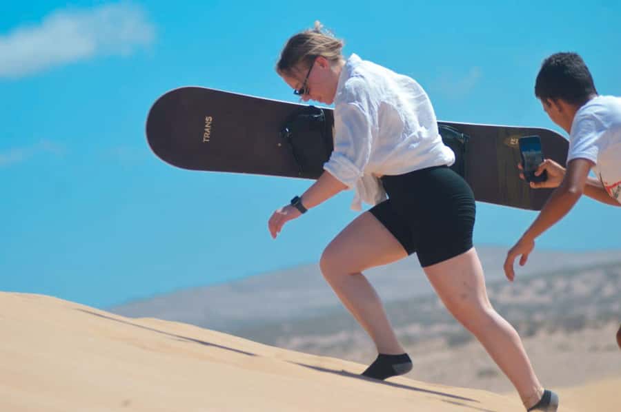 Agadir/Taghazout : Paradise Valley & Sandboarding with Lunch - Who will enjoy this most