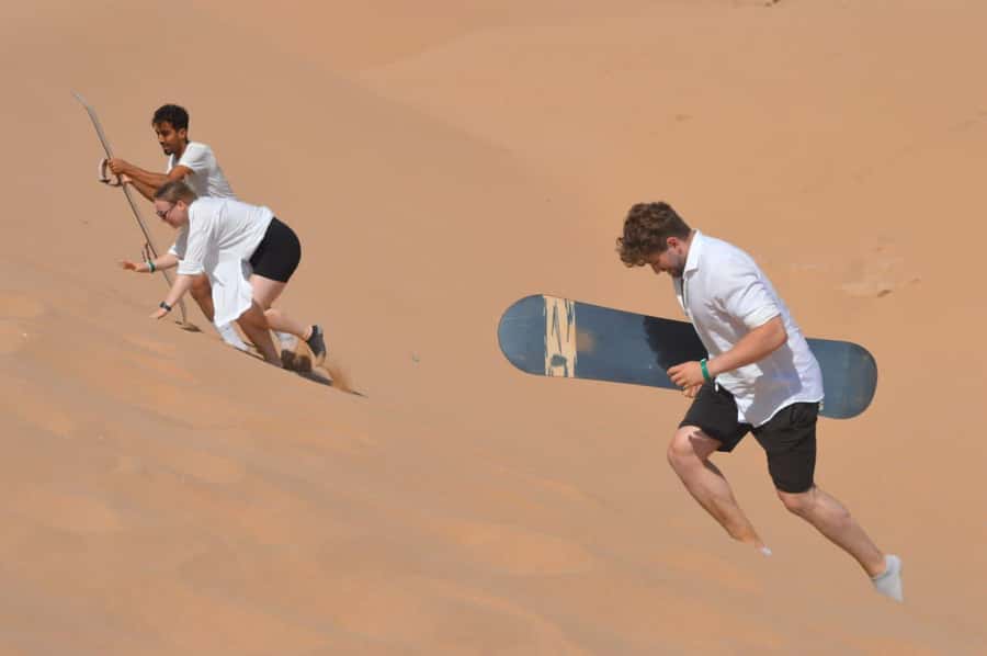 Agadir/Taghazout : Sandboarding & Sunset Camel Ride with BBQ - The Atlantic road from Agadir to Tamri