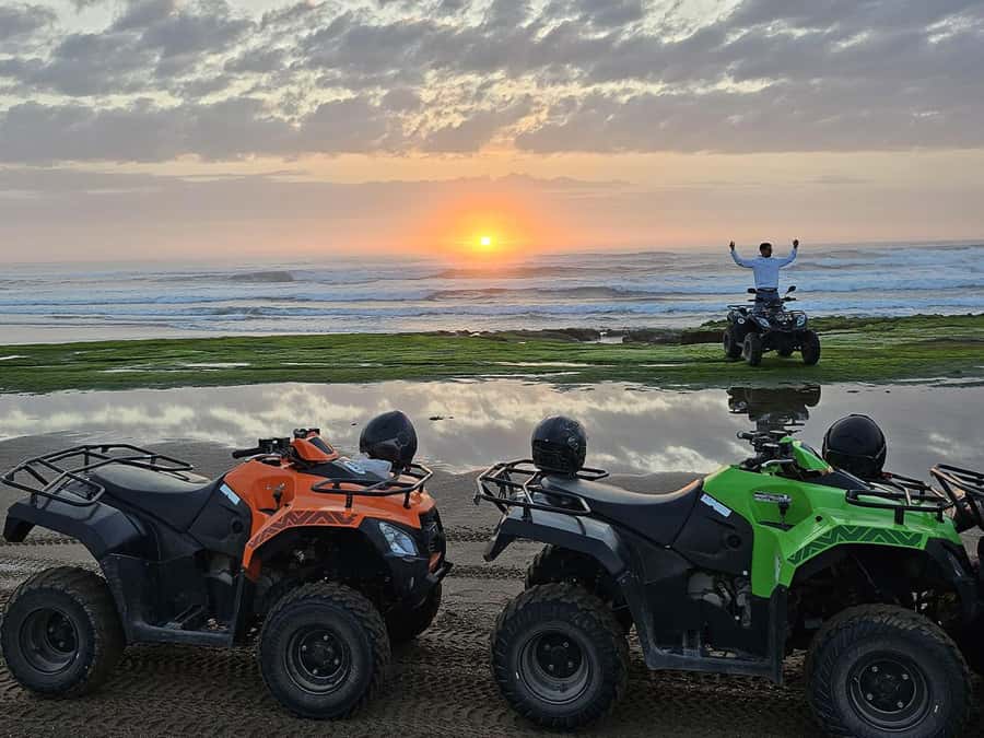 Agadir to Tifnit Desert: Quad Biking Tour with Sandboarding - Moroccan tea and a local pause