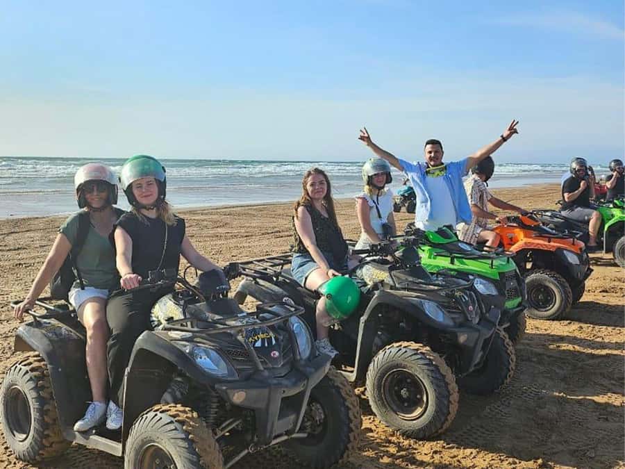 Agadir to Tifnit Desert: Quad Biking Tour with Sandboarding - Getting comfortable on the quad bikes