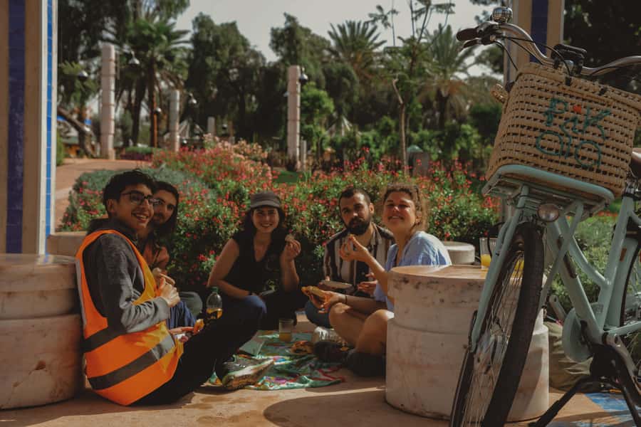 Agadir: Unleash Your Adventure with Electric Bicycles! - Souk El Had, fruit, and a taste of ordinary shopping