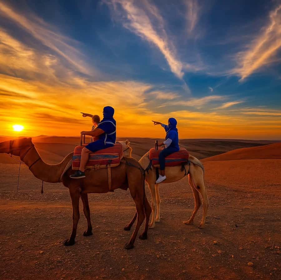 Agafay Desert & Atlas Mountain & Camel Ride Day Trip & Lunch - Leaving Marrakech for the Atlas Mountains