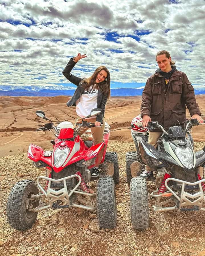Agafay Desert Day: Quad Bike, Lunch & Swim Adventure - Leaving Marrakech for the Agafay Desert