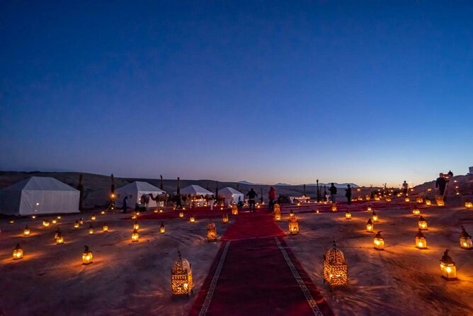Agafay Desert: Dinner + Show with Quad Bike & Sunset Camel Ride - Leaving Marrakech around 3 pm for Agafay