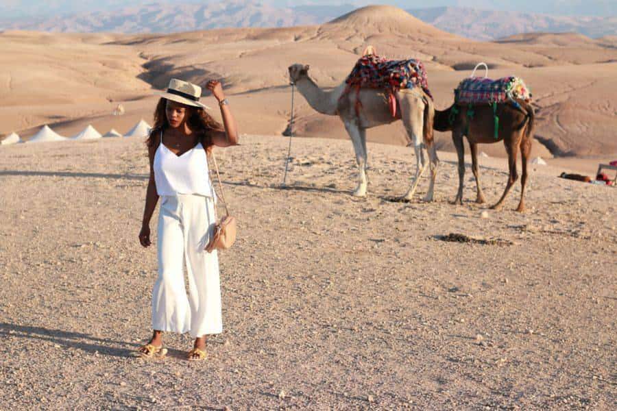 Agafay Desert: Magical Half-Day Lunch with Pool Swim - Tea, music, and time to slow down