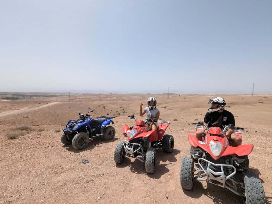 Agafay Desert: Quad Bike Experience with Lunch - The 45-minute road trip out of Marrakech