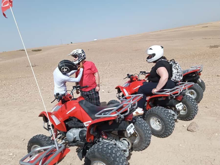 Agafay Desert: Quad Bike Experience with Lunch - Languages, guides, and group feel