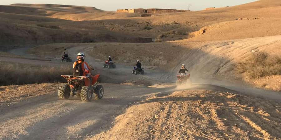 Agafay Desert Quad Biking - Safety instructions before the engines start
