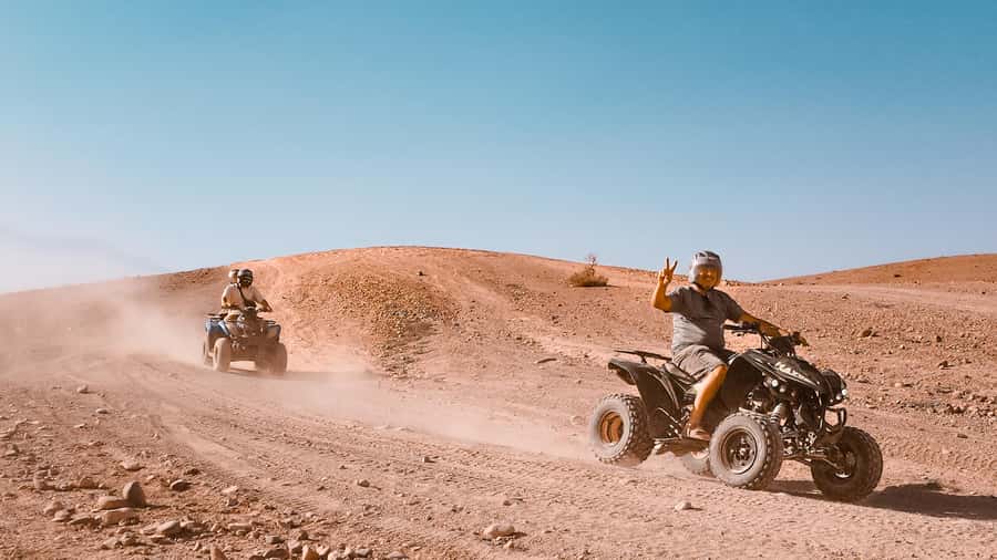 Agafay Desert: Quad Biking, Camel Ride, Lunch - The argan oil cooperative stop