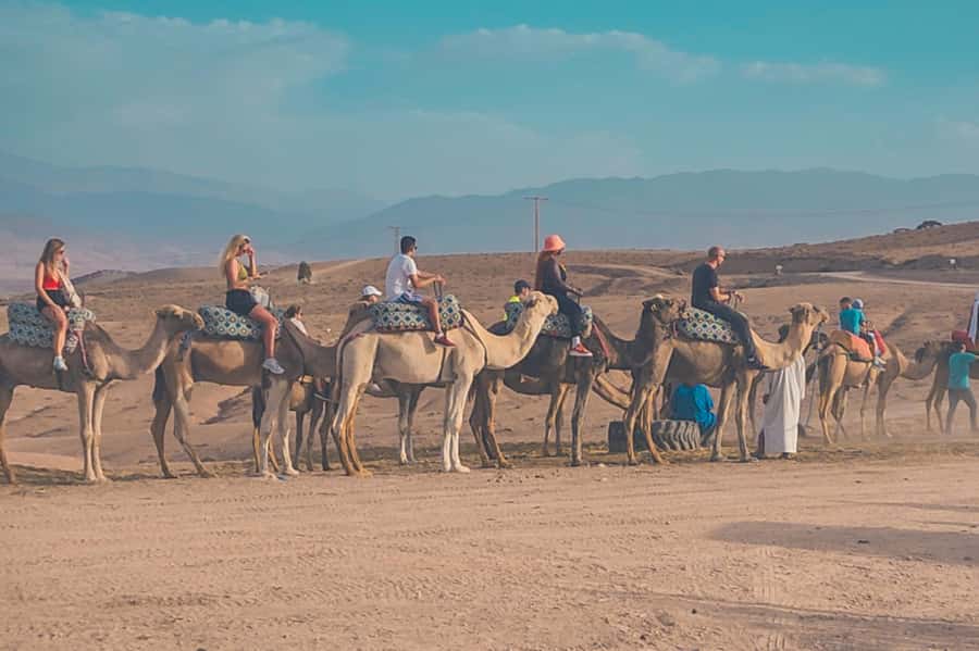 Agafay Desert: Quad Biking, Camel Ride, Lunch - Lunch, mint tea, and time by the pool