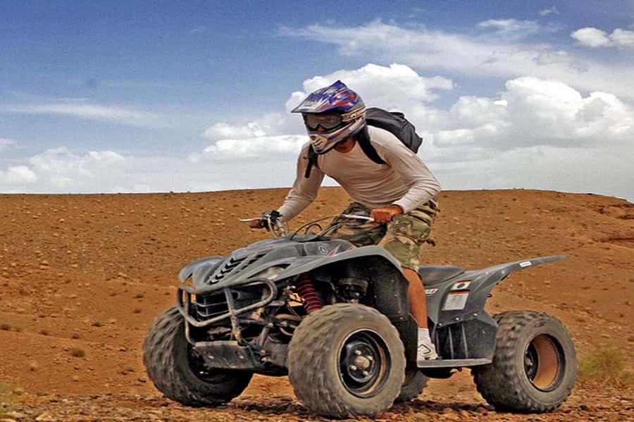Agafay: Half-Day Rocky Desert Quad & Camel Ride with Lunch - Camels, Scarves, and Wide Open Views