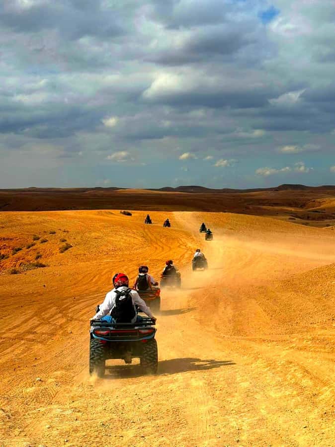 Agafay Tour: Sunset, Dinner, Camel ride, Quad and fire show - The Lalla Takerkoust stop