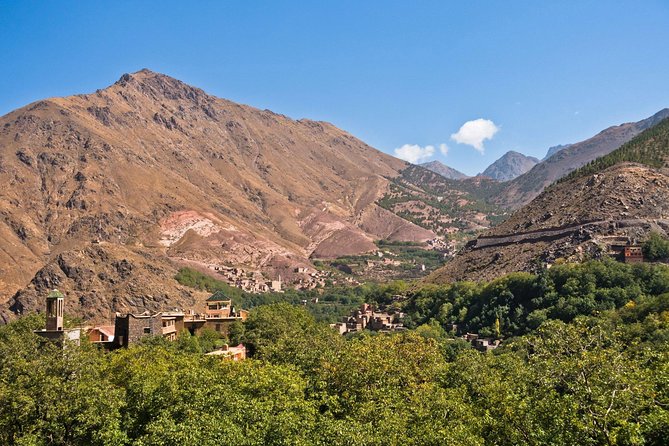 Atlas Mountains and Camel ride Day trip, from Marrakech - Imlil at 1,740 meters